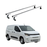 Barres de toit transversales pourCitroen Berlingo K9 2018-2026 Aluminium Gris 2x