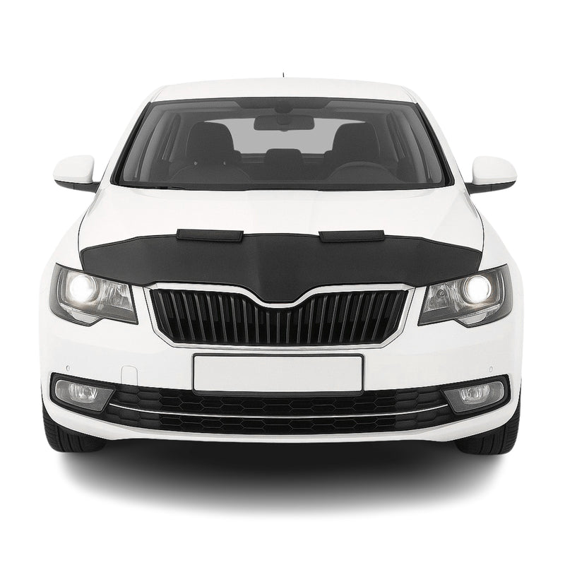 Protège Capot pour Skoda Super B 2013-2015 Masque de voiture vinyle Noir