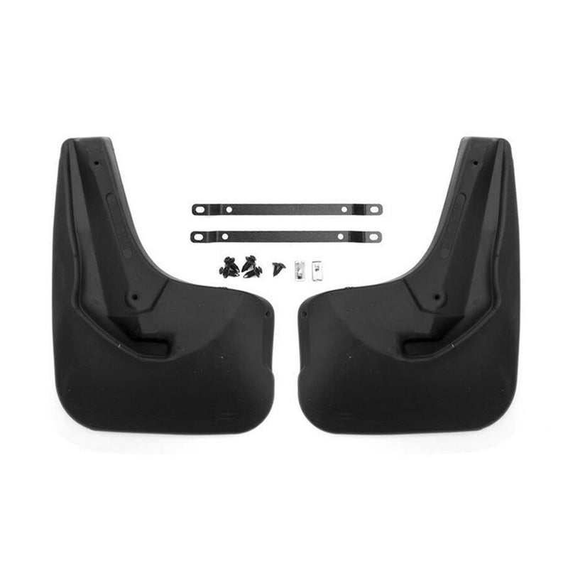 Bavettes Garde Boue pour Ford Focus Break 2011-2018 Arrière Plastique Noir 2 Pcs
