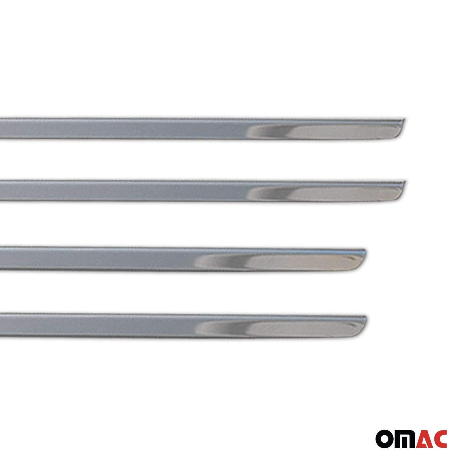 Garniture de Fenêtre pour Mercedes Classe E W211 Berline 2002-2009 Acier Inox 4x