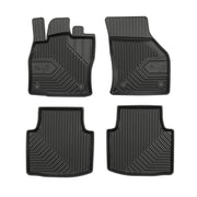 Tapis de Sol de Voiture pour Skoda Superb III 2015-2023 TPE Imperméable 4Pcs