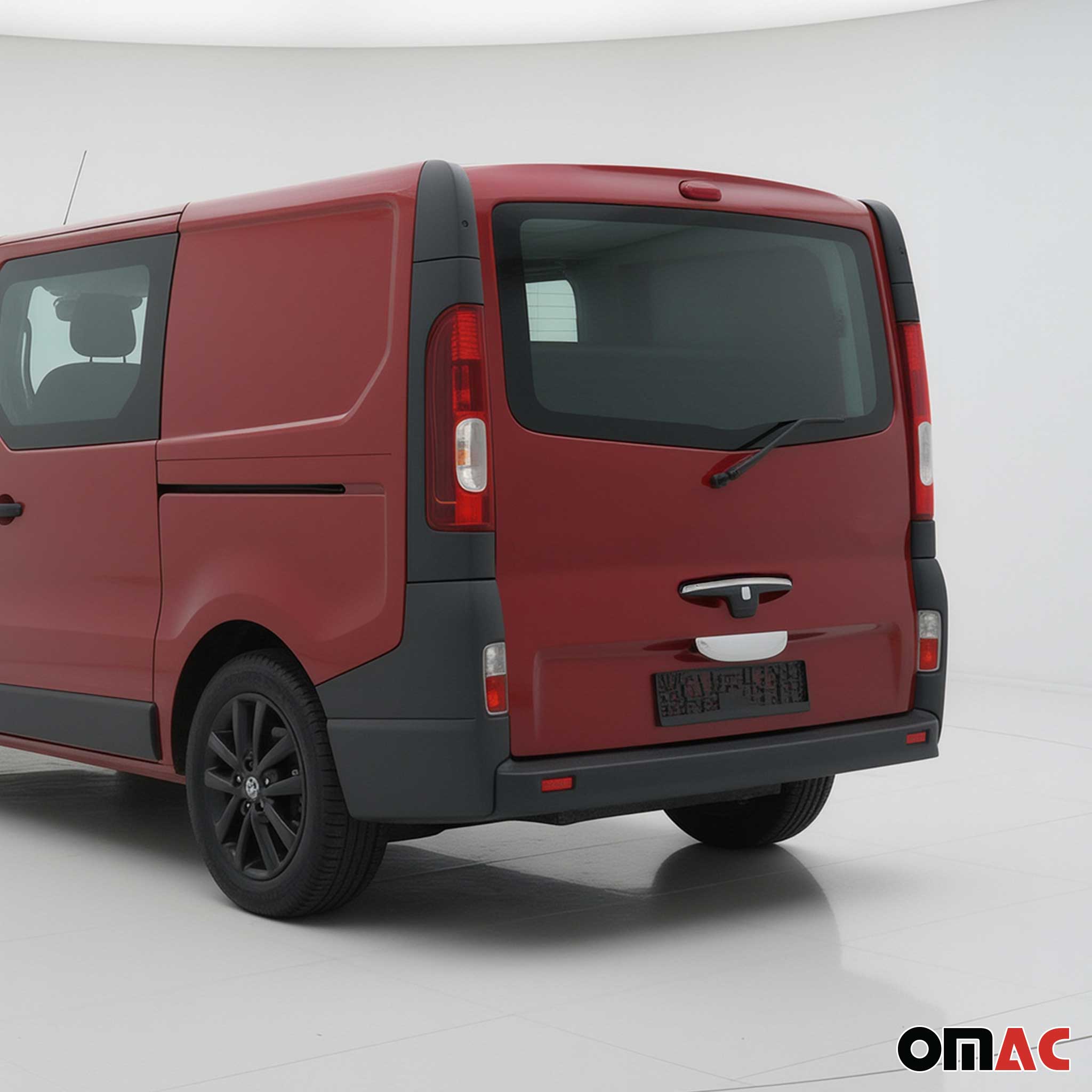 Garniture supérieure de Coffre pour Renault Trafic II 2001-2014 acier inox