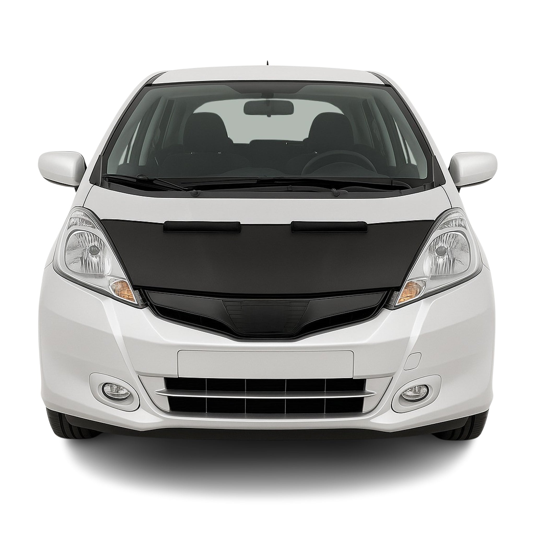 Protège Capot pour Honda Jazz 2009-2014 Masque de voiture vinyle Noir