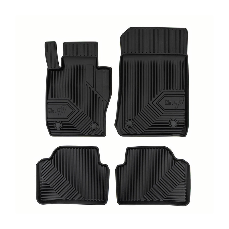 Tapis de Sol de Voiture pour BMW Série 3 E90 E91 2004-2012 xDrive TPE Noir 4Pcs