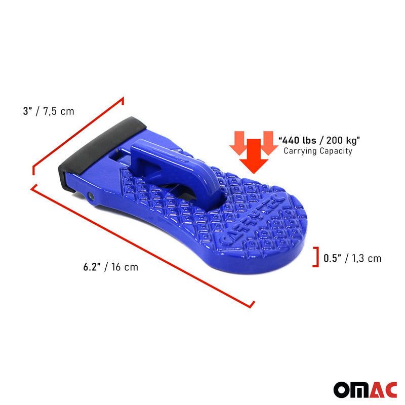 Marchepieds de Porte pour VW Golf 8 en Aluminium blue