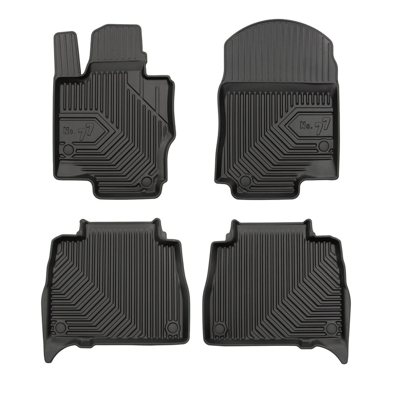 Tapis de Sol de Voiture pour Mercedes-Benz GLE W167 2019-2025 TPE Noir 4Pcs
