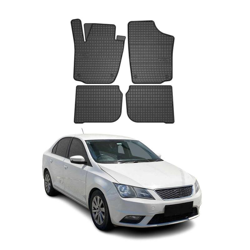 Tapis de Sol pour Seat Toledo IV 2002-2019 OMAC Noir Caoutchouc