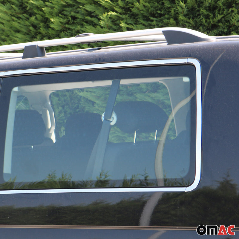 Garniture De Fenétre pour VW T5 2003-2015 RHD court en acier inox chrome