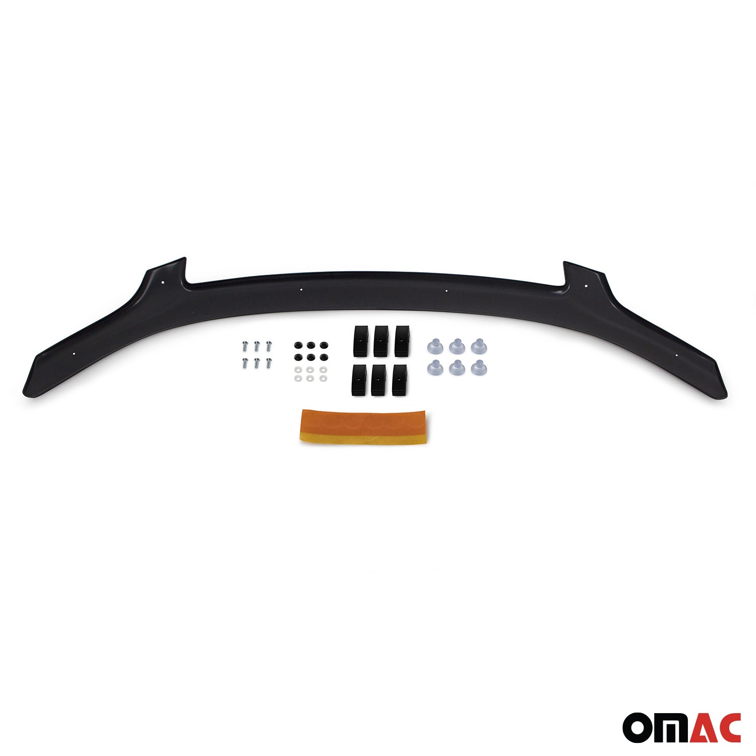 Deflecteurs d'air capot de voiture pour Toyota Land Cruiser Prado 2010-2013 Noir