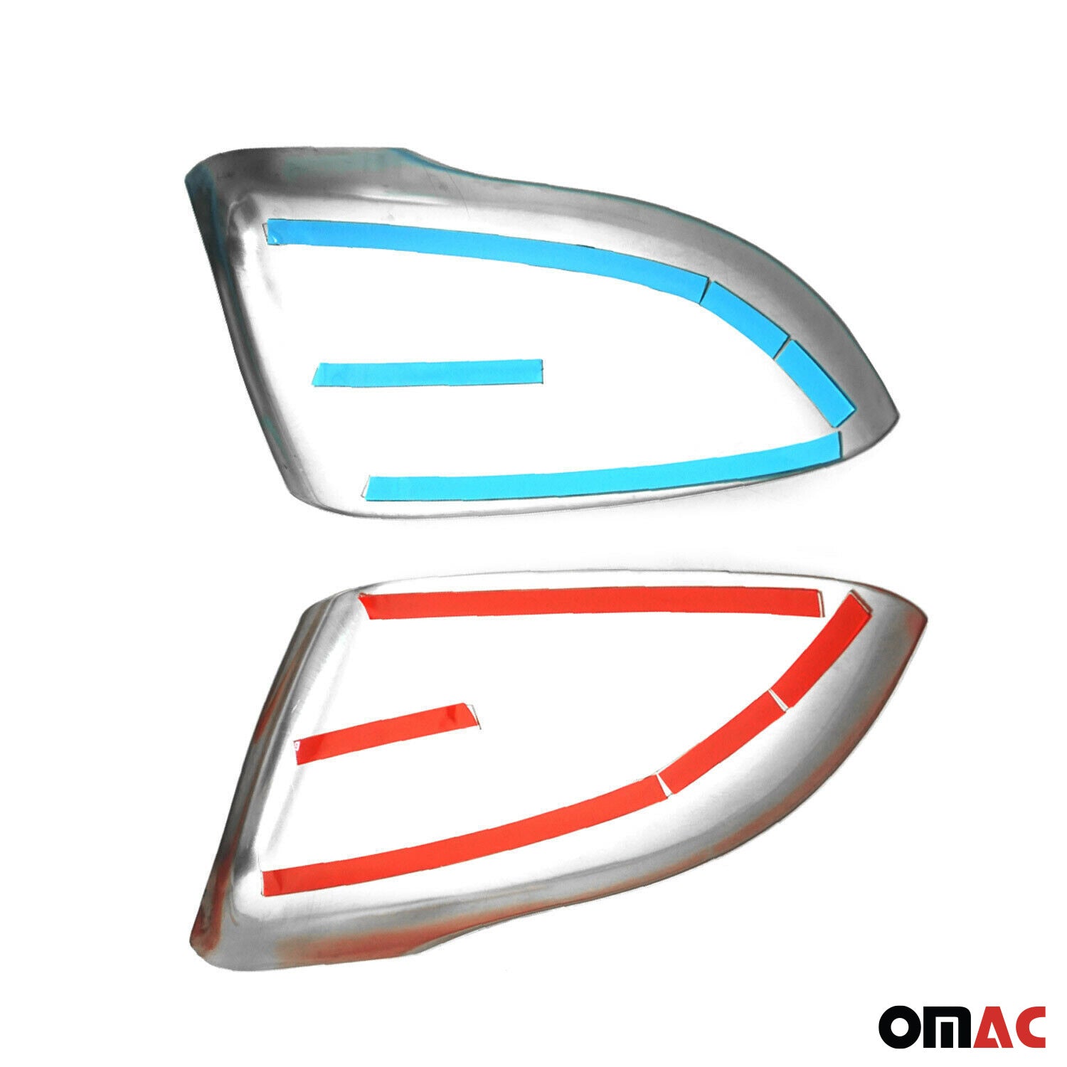 Coques de Rétroviseurs pour VW Touran 1 T3 2010-2015 en Acier Chromé Argent