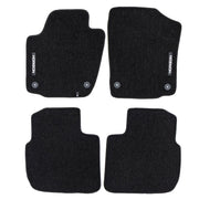 Tapis de Sol de Voiture pour Seat Toledo IV 2012-2019 Velours Imperméable 4Pcs