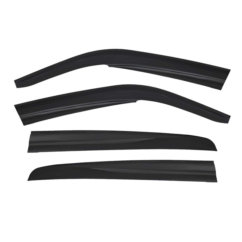 Déflecteurs de Vent pluie d'air pour VW Golf 1997-2005 HB 5 Portes Acryl Noir