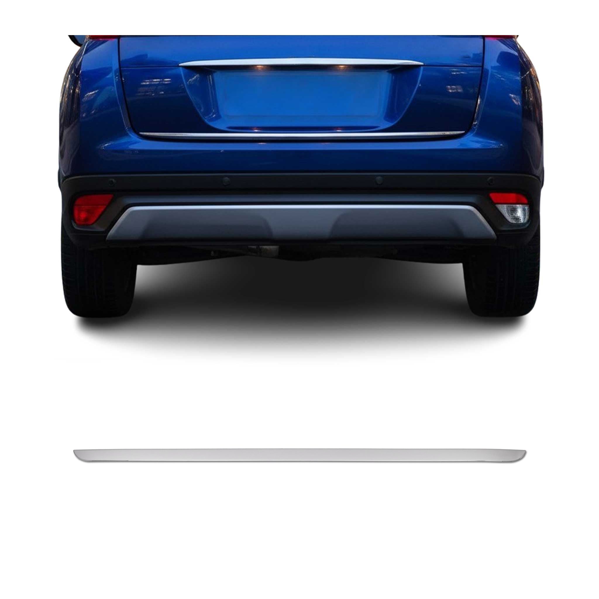 Garniture de Hayon Coffre pour Mitsubishi Eclipse Cross 2017-2021 acier inox
