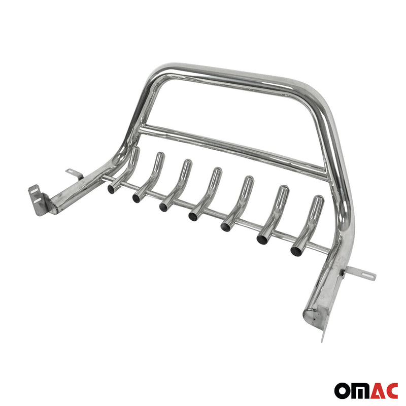 Pare-Buffle Avant Pour Kia Sportage 2010-2014 en Acier Inox Argent