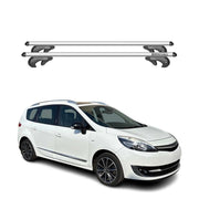 Barres de toit transversales pour Renault Scenic 2013-2016 90kg Alu Gris