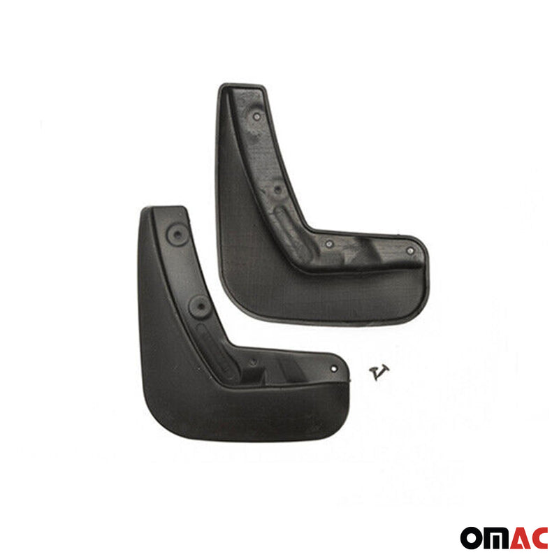 Bavettes Garde Boue pour Renault Captur 2016-2021 Avant et Arrière Noir 4Pcs