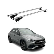 Tiger Barres de toit transversales pour Mercedes GLA H247 2020-2026 Gris