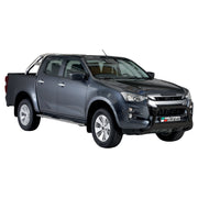 Pare-buffle Avant pour Isuzu D-Max 2019-2022 Pre-FL 63mm Acier Inoxydable Noir