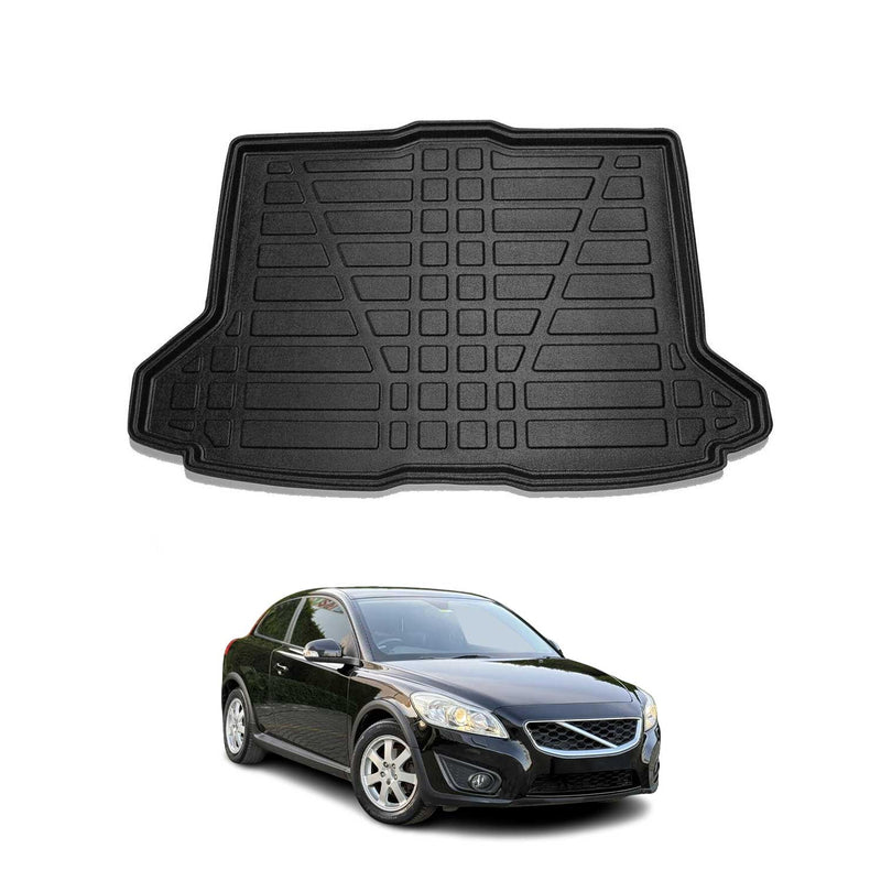 Tapis de Coffre pour Volvo C30 2006-2013 HB en TPE Noir