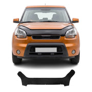 Deflecteurs d'air capot de voiture pour Kia Soul 2009-2011 Acrylique foncé Noir