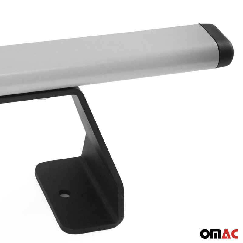 Barres de toit transversales pour VW Amarok mk2 2022-2025 Acier Gris 2Pcs