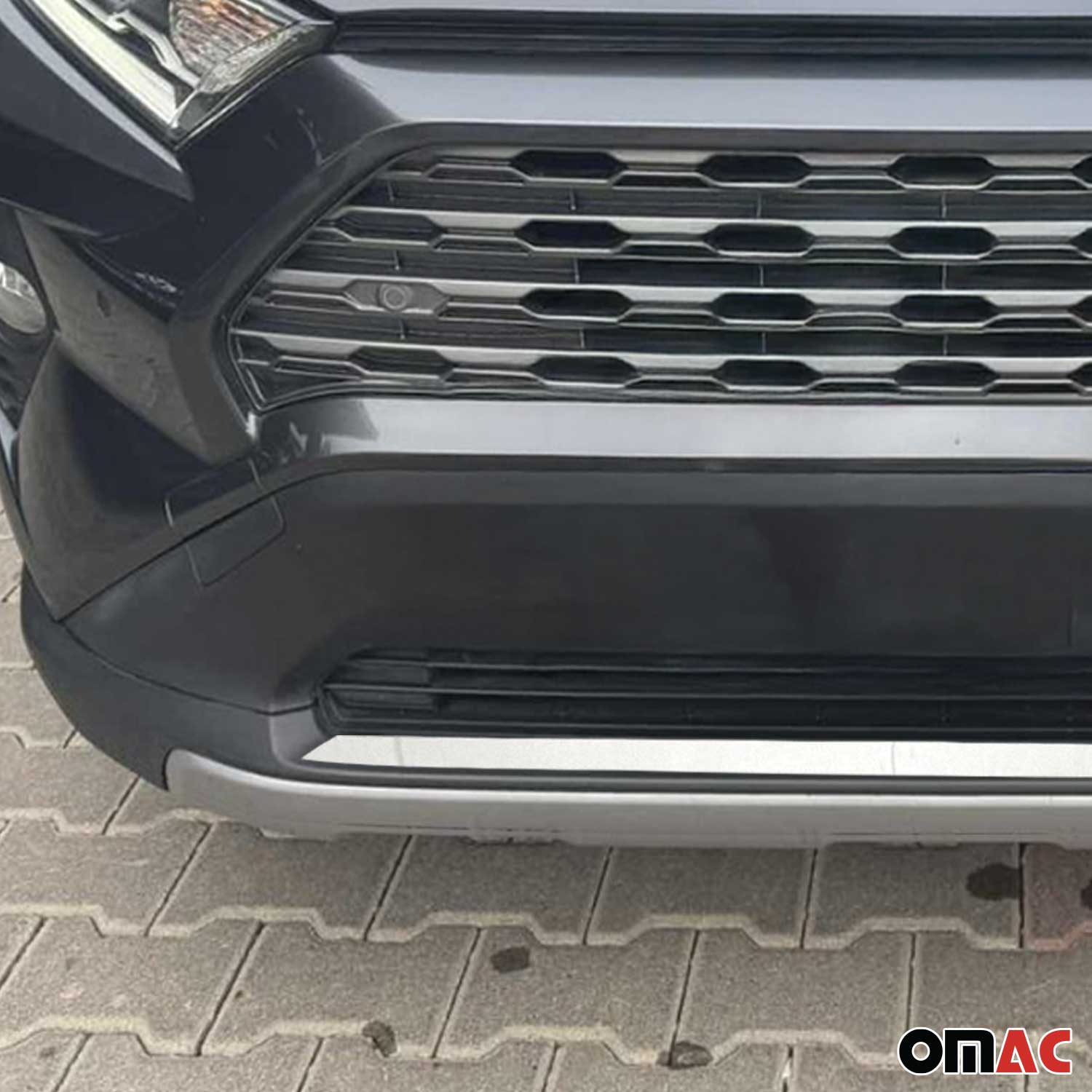 Garniture de Pare-chocs Avant pour Toyota RAV4 2019-2025 Chromé