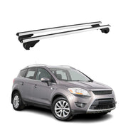 Barres de toit Transversales pour Ford Kuga I 2008-2012 Aluminium 2Pcs Argent