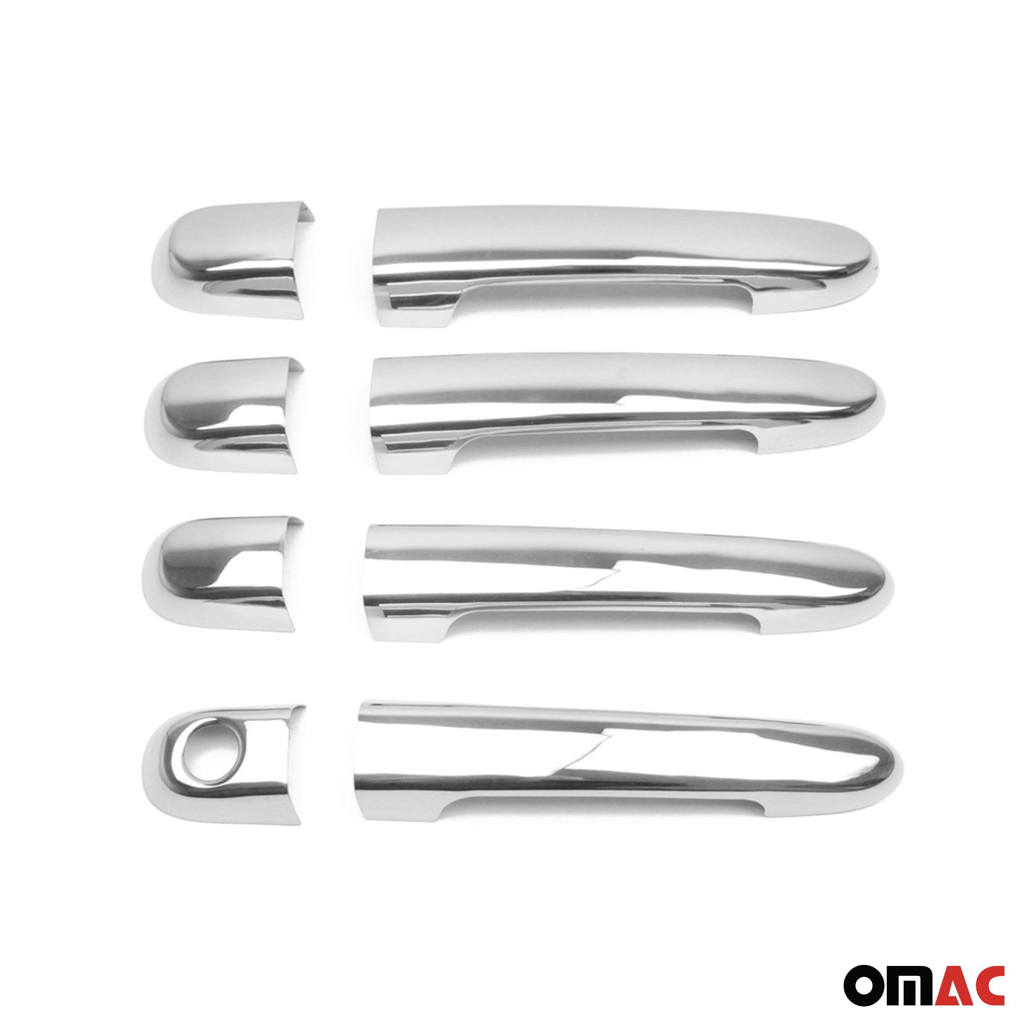 Couverture Poignée de porte pour Hyundai Accent Berline 2005-2011 inox Chromé