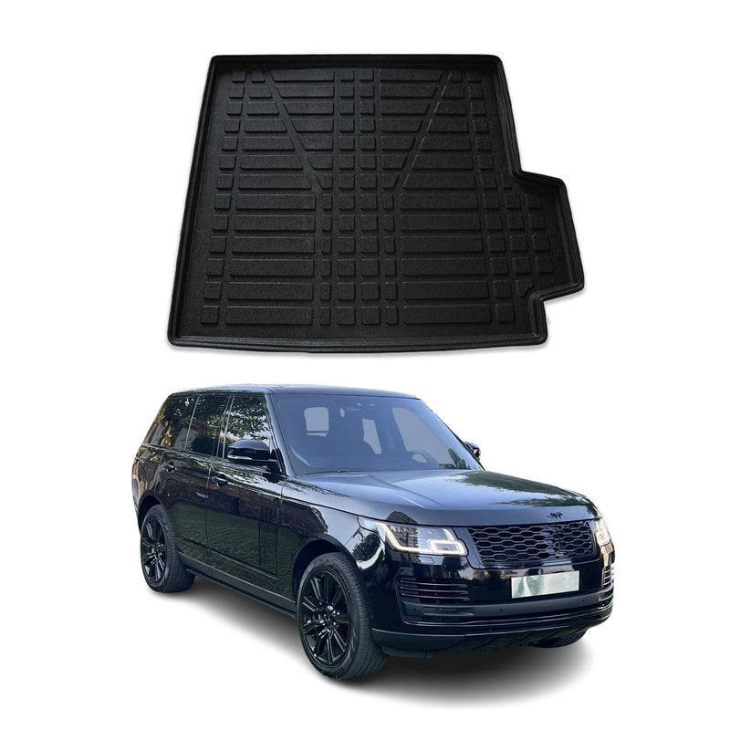 Tapis de Coffre pour Range Rover Vogue L322 2002-2012 en TPE Noir