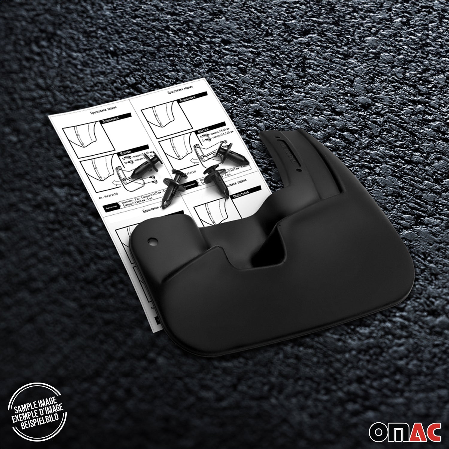 Bavettes Garde Boue pour Citroen Jumper Boxer Ducato 2006-2025 Avec Extenseur