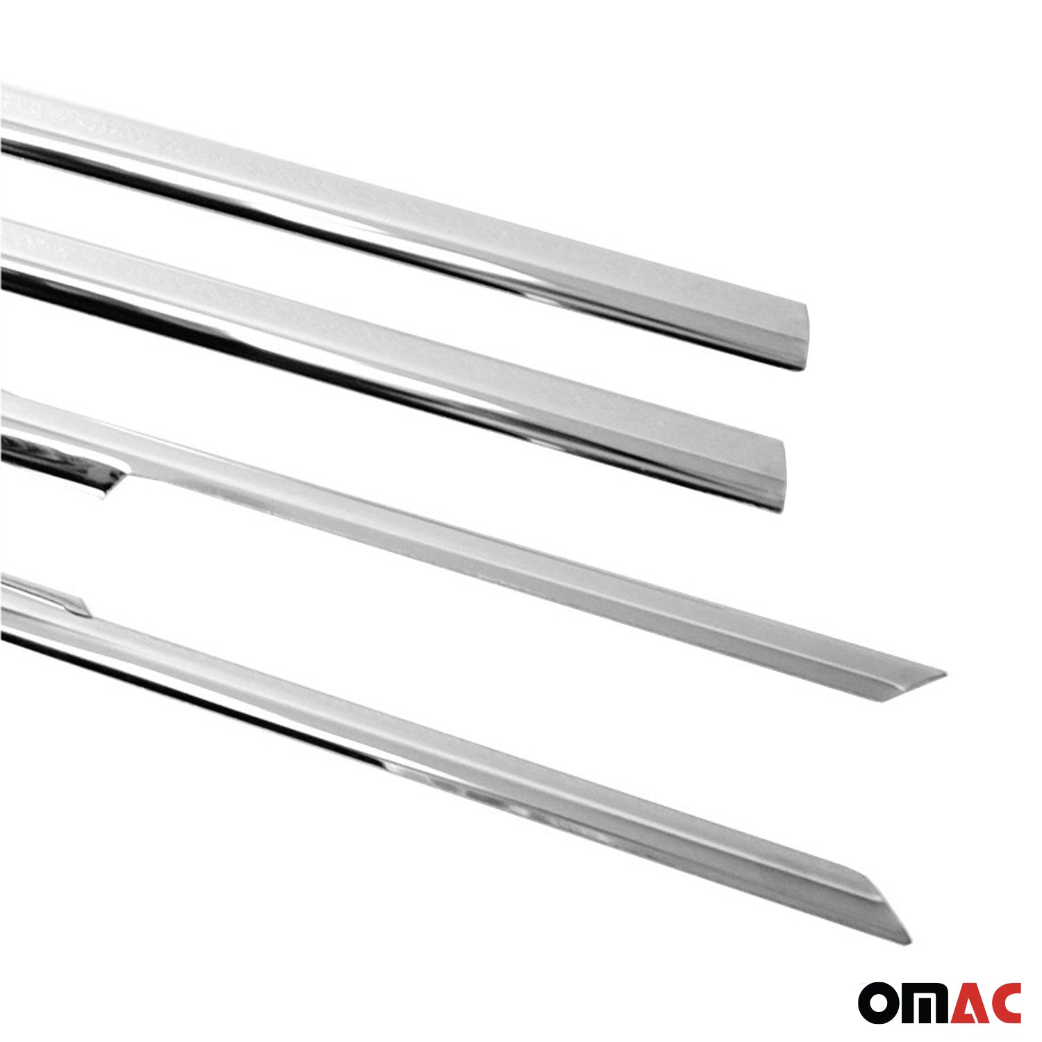 Garniture de Fenêtre pour Honda Civic 6 Berline 1998-2002 Chromé Acier Inox 4x