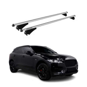 Tiger Barres de toit transversales pour Jaguar F-Pace X761 2016-2020 Gris
