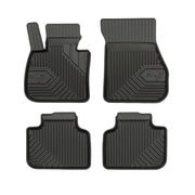Tapis de Sol de Voiture pour BMW X1 F48 2015-2022 TPE Antidérapant Noir 4Pcs