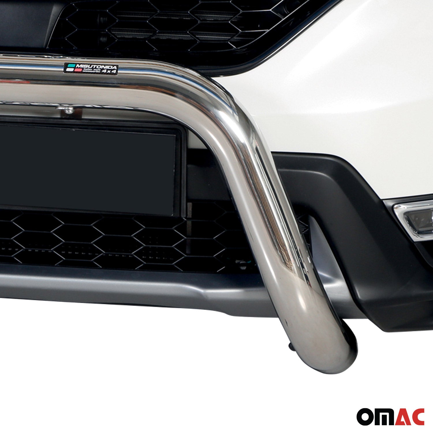 Pare-buffle Avant pour Honda CR-V VH 2017-2022 76 mm en Acier Gris