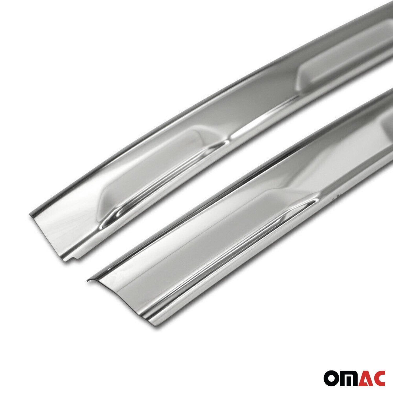 Moulure de Grille de Calandre pour VW Tiguan 2016-2020 Pre-FL Chromé 2Pcs