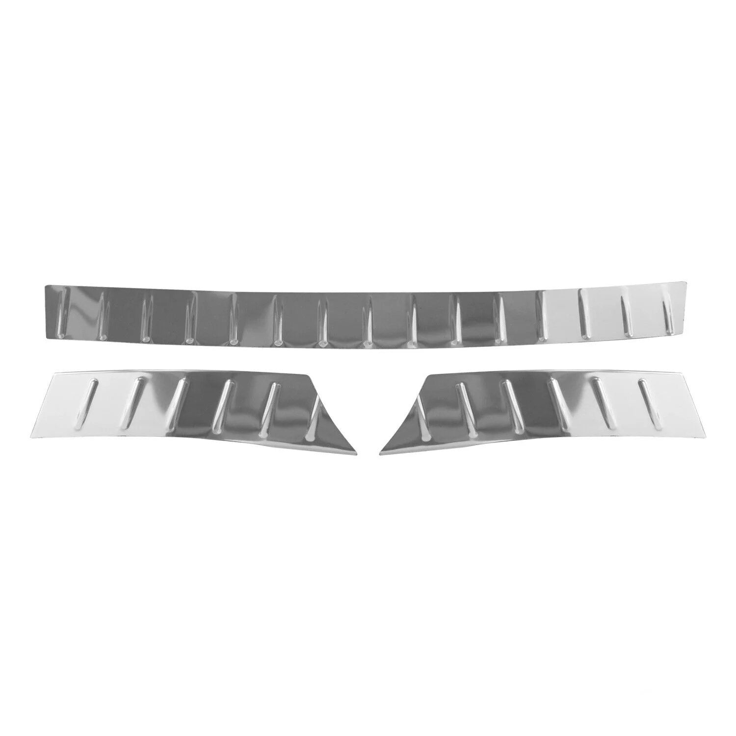 Protection de Pare-Chocs Arrière pour VW Tiguan I 2007-2016 Inox finition polie