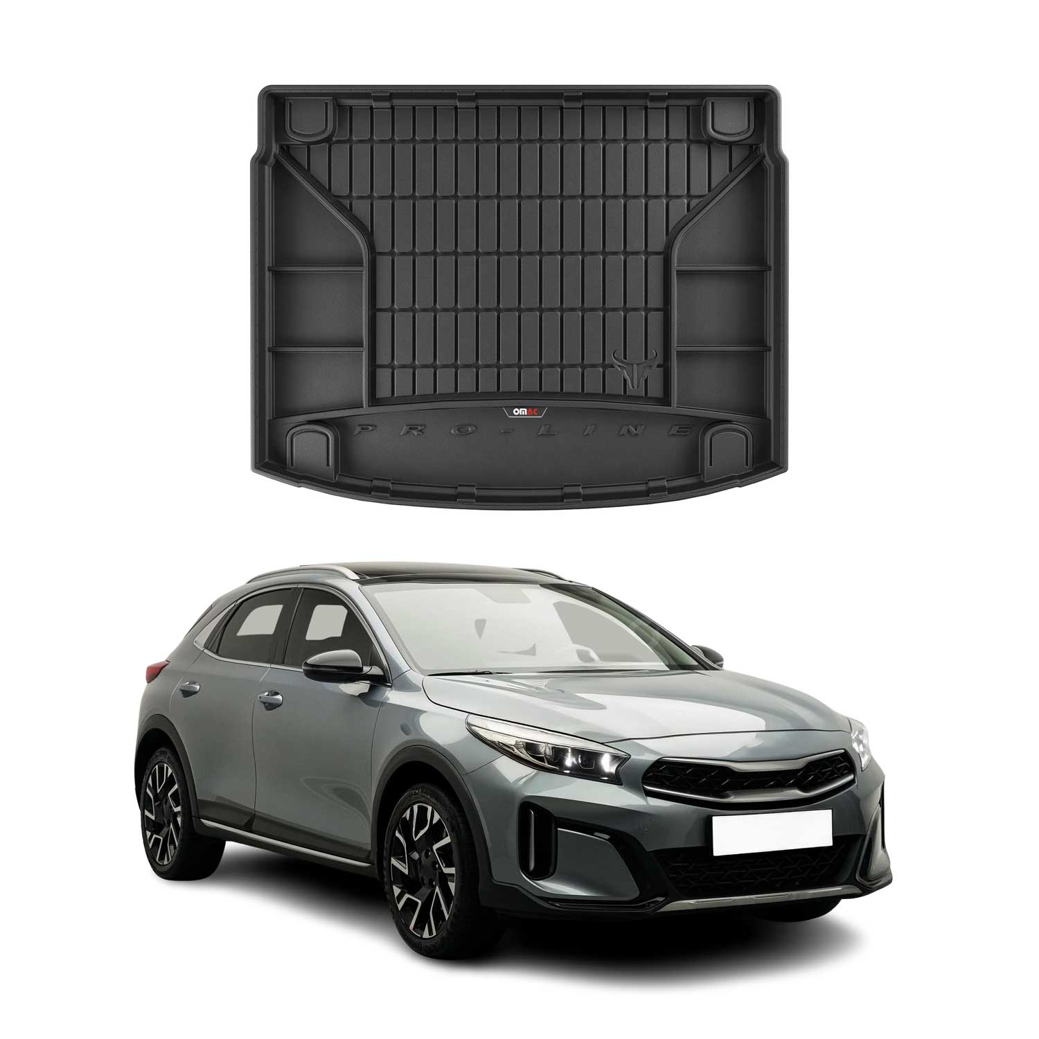 Tapis de Coffre pour Kia XCeed 2019-2025 TPE Noir