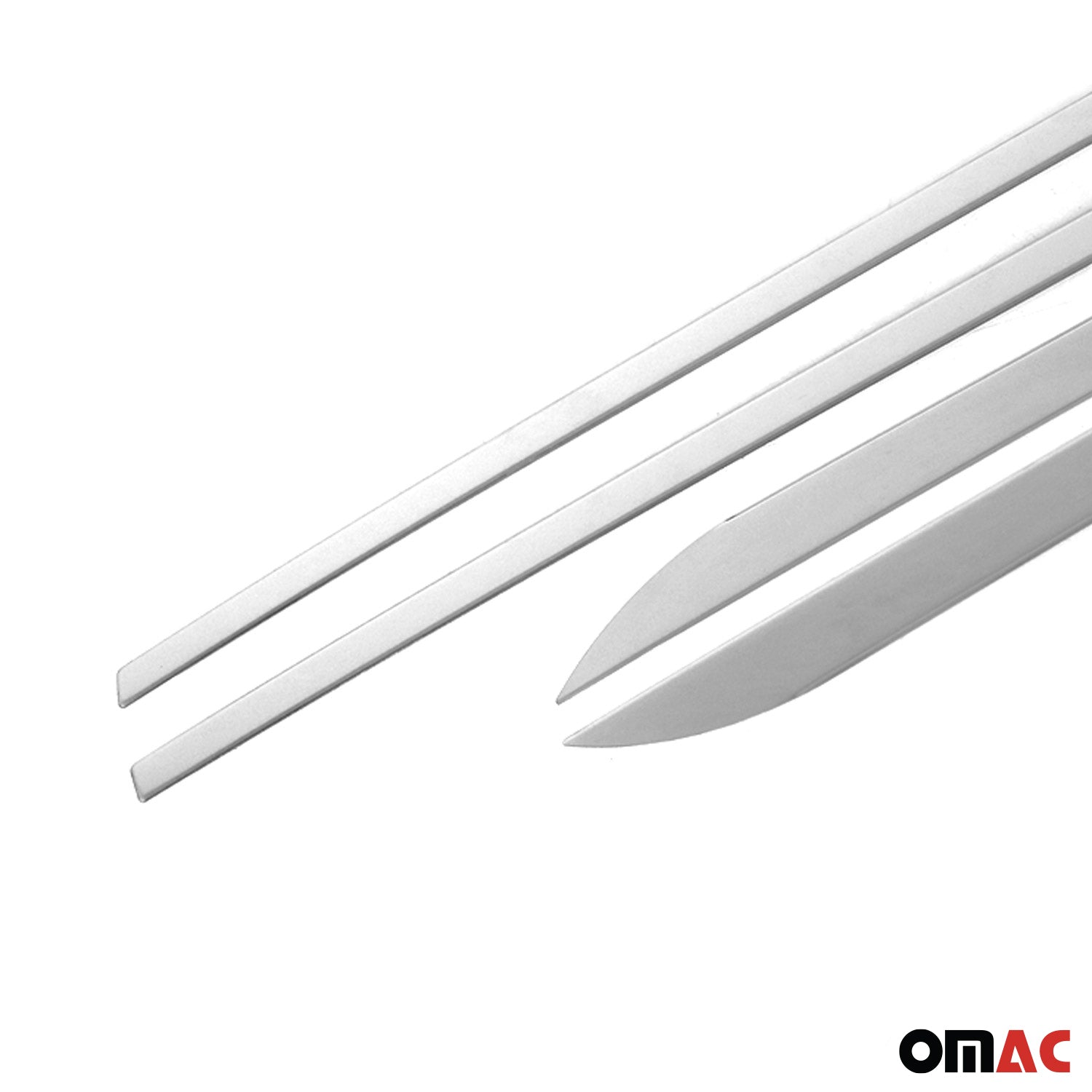 Garniture Baguette de porte latérale pour Skoda Kamiq 2019-2025 acier inox