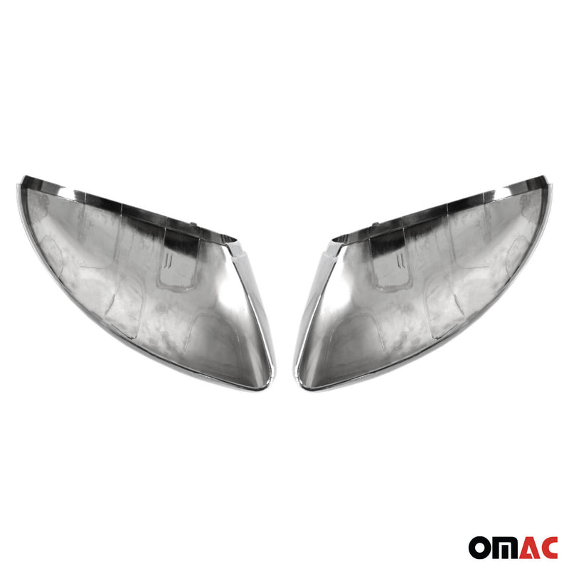 Couverture de miroir pour Renault Megane IV 2015-2023 ABS Chromé 2Pcs