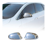 Coques de Rétroviseurs pour Opel Cascada 2013-2019 en Acier Chromé Argent