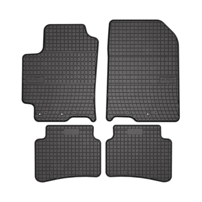 Tapis de Sol pour Kia Rio 2017-2022 Caoutchouc Noir