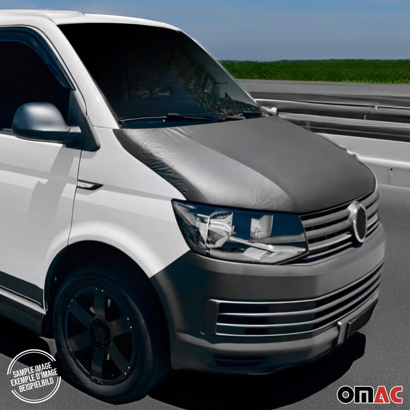 Protège capot pour Citroen Jumper 2015-2020 en vinyle noir