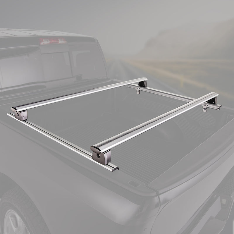 Menabo Barre-Traverse de Toit Porte-bagages pour Ford F150 Alu