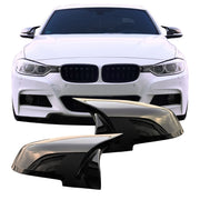 JOM Coques de Rétroviseur pour BMW Série 1 F20/F21 Série 2 (F22/F23/F87) Série 3 (F30/F31/F34/F35) Série 4 (F32/F33/F36) X1 E84