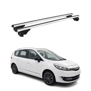 Barres de toit Transversales pour Renault Grand Scenic III 2009-2016 TÜV Gris 2x