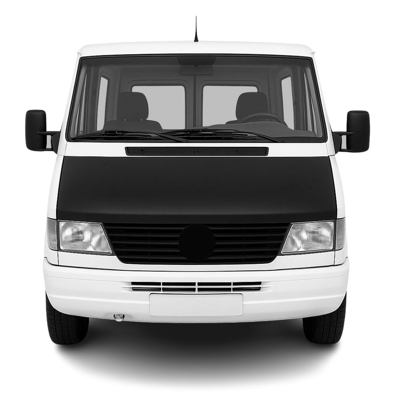 Protège Capot pour Mercedes Sprinter W903 1995-2000 Masque vinyle Noir complète
