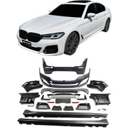 JOM Kit Pare-chocs & Bas de Caisse pour BMW Série 5 G30 LCI 2020- PDC