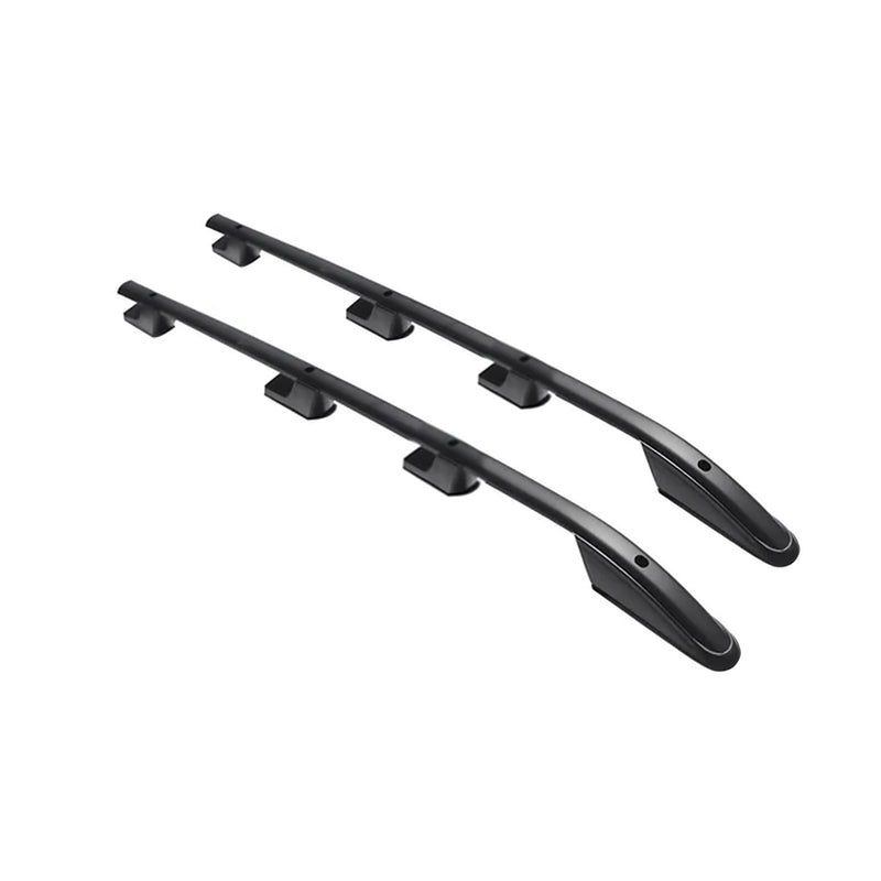 Barres de toit longitudinales pour Renault Trafic 2001-2014 L2 Aluminium Noir