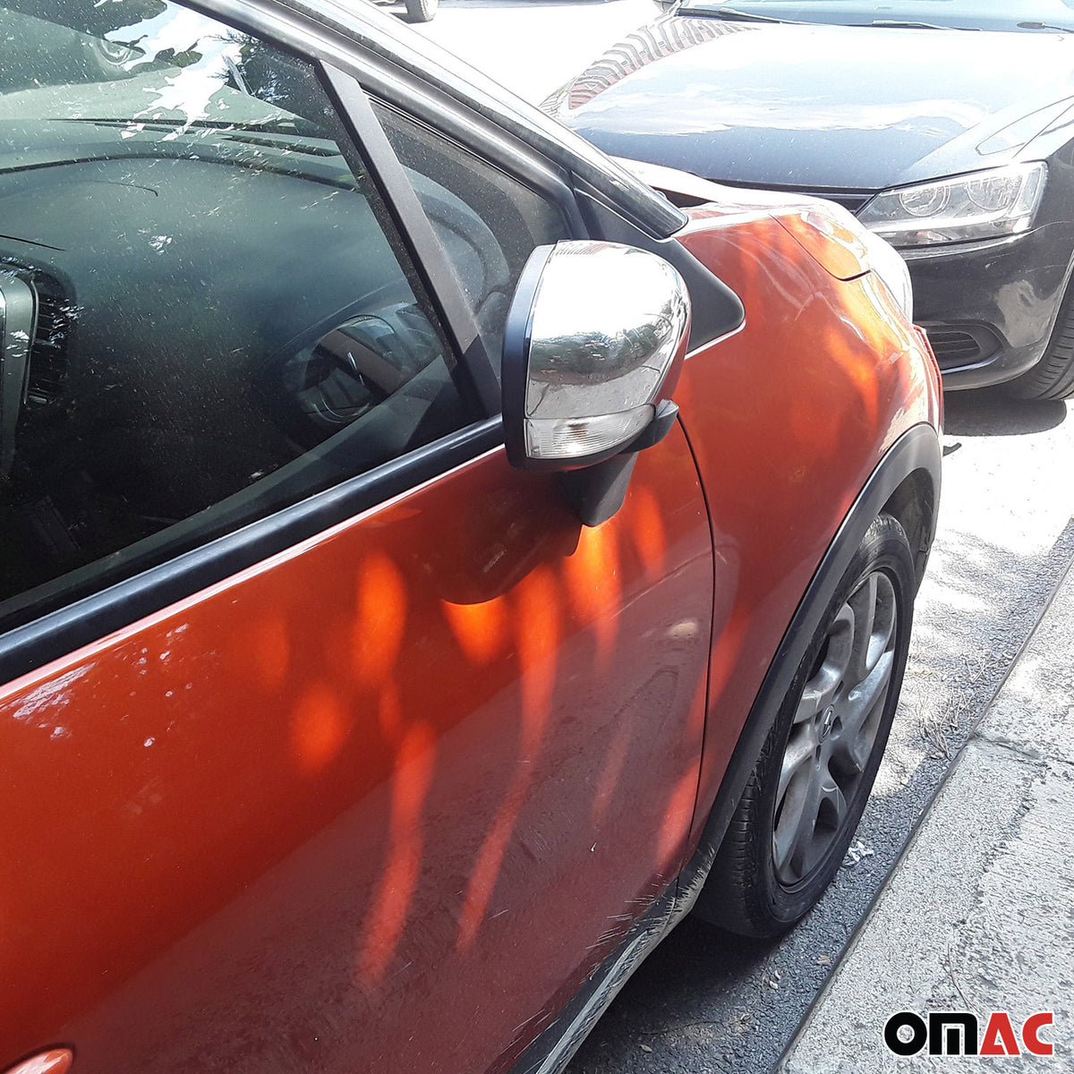 Coque de rétroviseur pour Renault Captur 2019-2026 en chrome ABS