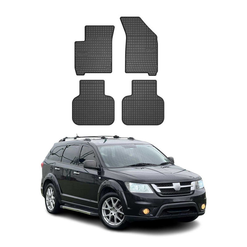 Tapis de Sol pour Fiat Freemont 2011-2016 OMAC Noir Caoutchouc